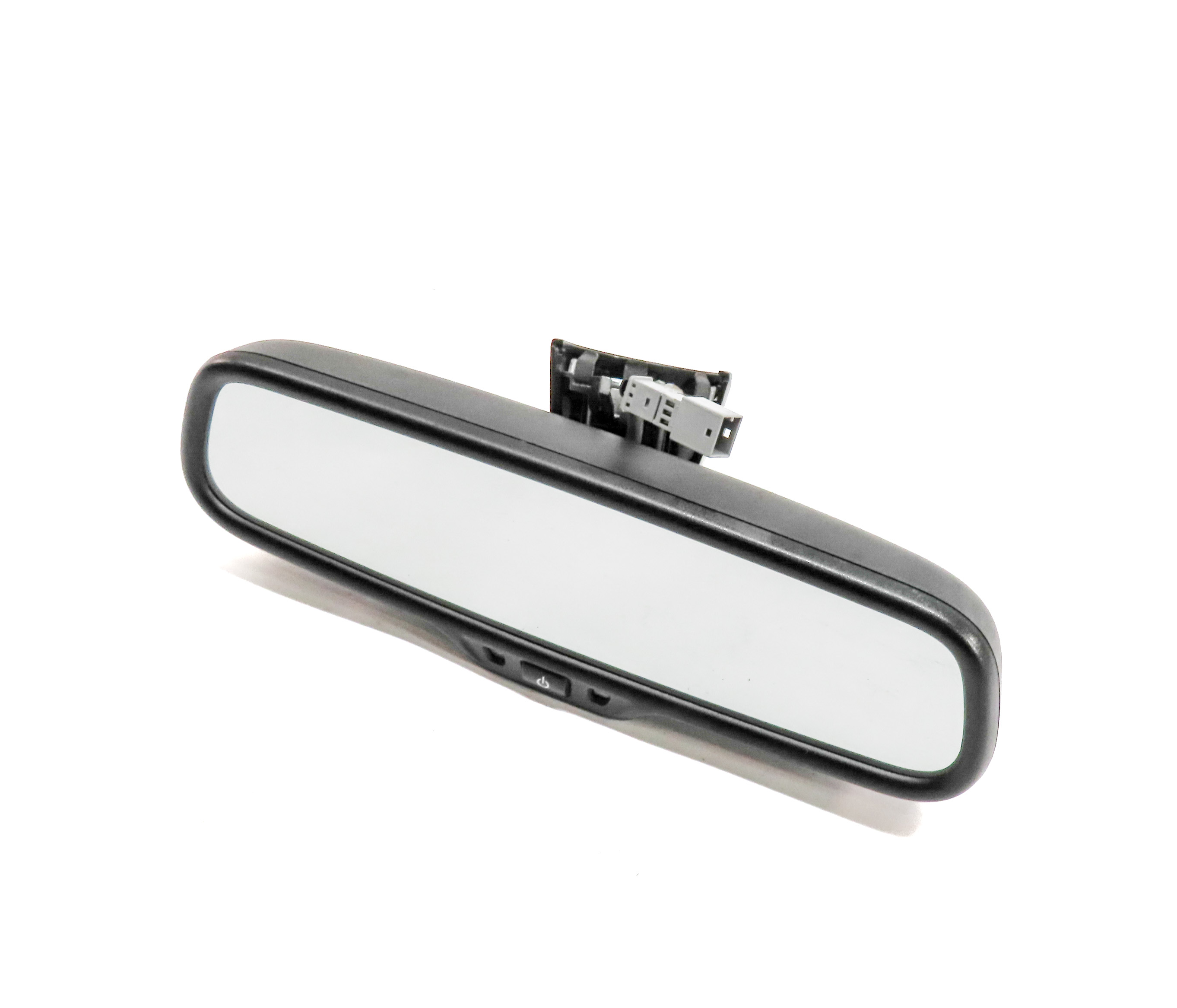 2010-2015 AUDI Q7 (4L) INTERIOR AUTODIM REAR VIEW MIRROR w/ COMPASS (Black) — exact item pictured